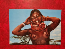 Carte KENYA TURKANA GIRL NUE - Kenya