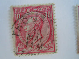 België Belgique Leopold II Thourout COB 46 O - 1884-1891 Léopold II