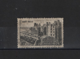 Prix. FIXE Obl  747 YT 739 MIC Saint Malo 1945 France 69/04 - Used Stamps