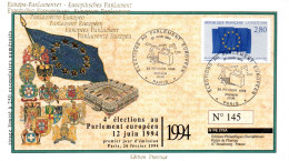 FRANCE / ENVELOPPE FDC ELECTION AU PARLEMENT EUROPEEN DE 1994 - Europese Instellingen