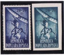 Roumanie 1948, Cat. Yvert N° PA51/52 **. - Nuevos