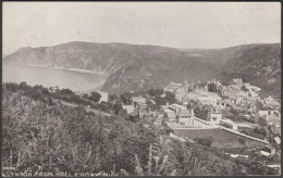 Lynton From Hollerday Hill, Devon, 1920 - Photochrom Postcard - Lynmouth & Lynton