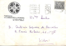 Portugal , 1972 , Cover From Paróquia De S. Sebastião Da Pedreira , Slogan Postmark " Indague No Correio Como Endereçar - Portugal