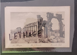 SYRIE PALMYRA ARC DE TRIONPHE POSTCARD NEW 1930 PRINT PRODUCED BY SARRAFIAN BROS BEIRUT (COLLECTOR'S) #1/147 - Asie