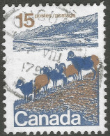 Canada. 1972 Definitives. 15c Used. SG 703b - Oblitérés