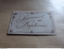 NA8  LC246 Souvenir Baptême   Leernes 1922 René Mattez - Naissance & Baptême