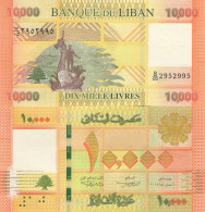 LEBANON 10000 10.000 Livres 2014 UNC, P-92b - Liban