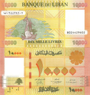 LEBANON 10000 10.000 Livres 2021 UNC, P-107 - Liban