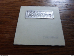 BC7-2-105 Souvenir Baptême Christiane Vandenberghen Charleroi 1939 - Birth & Baptism