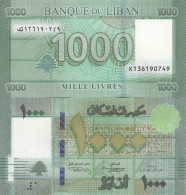 LEBANON 1000 1.000 Livres 2016 UNC, P-90 - Liban