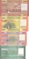 LEBANON Mini Set 1.000, 5.000, 10.000 And 20.000 Livres 2016/2021 UNC - Liban