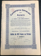 Compagnie Générale Des Aciers à Thy Le Château - Navegación