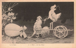 FANTAISIE - Animaux Habillés - Ouh Le Bel œuf  - Carte Postale Ancienne - Animales Vestidos