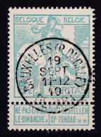 N° 86 BRUXELLES RUE DUCALE DEPART - 1910-1911 Caritas