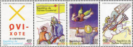 189268 MNH GUINEA ECUATORIAL 2005 400 ANIVERSARIO DE LA PUBLICACION DE DON QUIJOTE DE CERVANTES - Guinée Equatoriale