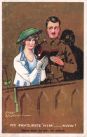 ILLUSTRATION SIGNE - Fred Spurgin - My Favourite "Him" Now! - Carte Postale Ancienne - Spurgin, Fred