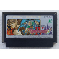 Famicom Cartridge Dragon Quest IV Michibikareshi Monotachi EFC-D4 - Famicom
