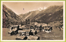 Ad5708 - SWITZERLAND Schweitz - Ansichtskarten VINTAGE POSTCARD - Zermatt - 1927 - Matt