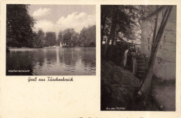 PHOTOGRAPHIE - Vue De L'étang -  Au Moulin - Carte Postale Ancienne - Photographie