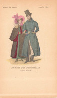 FANTAISIES - Couple - Journal Des Demoiselles - Modes De Paris - Colorisé - Carte Postale Ancienne - Femmes