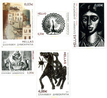 261224 MNH GRECIA 2011 OBRAS DE GRAVADORES DEL SIGLO XX - Unused Stamps