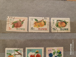 1961 Korea	Fruits (F37) - Corea (...-1945)