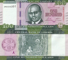 LIBERIA 100 Dollars 2022 P W41 UNC - Liberia