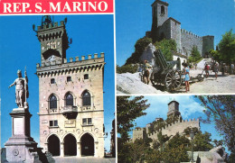 REP. SAN MARINO, CASTLE, STATUE, MONUMENT, CANNON - San Marino