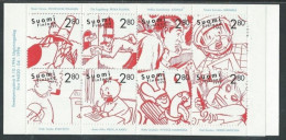 Finland 1996 Yvertn° C1323 1323-1330 *** MNH Cote 18 € Bande Dessinée Comics Stripfiguren - Carnets