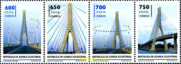 320020 MNH GUINEA ECUATORIAL 2014 PUENTES - Guinée Equatoriale