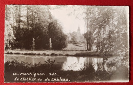 CPSM Petit Format -  Montlignon - S.et.O - Le Clocher Vu Du Château - Montlignon