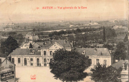 FRANCE - Autun - Vue Générale De La Gare - Carte Postale Ancienne - Autun