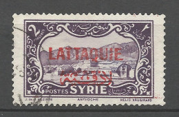 LATTAQUIE N° 9 OBL / Used - Used Stamps