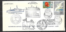 ANTARTIC MS Estonie Leningrad Baltic Shipping Company 22 12 1978 - Sonstige & Ohne Zuordnung