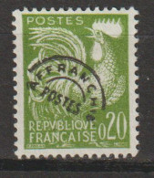 FRANCE : Préoblitéré N° 120 Oblitéré - PRIX FIXE - - 1953-1960