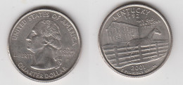 QUARTER DOLLAR 2001 P - KENTUCKY 1792 - 1999-2009: State Quarters