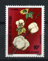 R De Côte D'Ivoire - Yt N°388 Cycle Du Coton. - Côte D'Ivoire (1960-...)