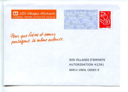 Lettre Entier Prêts-à-poster Lamouche SOS Village D'enfants - PAP: Aufdrucke/Lamouche