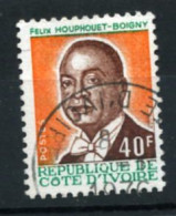 R De Côte D'Ivoire - YT 751 Président Félix Houphouët Boigny. - Côte D'Ivoire (1960-...)