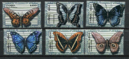 Zambie ** N° 992 à 997 - Papillons - Zambia (1965-...)