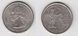 QUARTER DOLLAR 2000 P - MASSACHUSETTS 1788 - 1999-2009: State Quarters