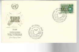 52613 ) United Nations FDC  Stationery Postmark 1973 Geneva - Usados