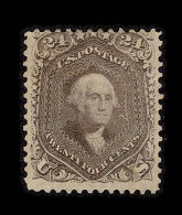 Lot # 034 1861- 1862, 24¢ Brown Lilac - Unused Stamps