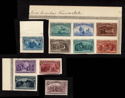 Lot # 048 1893 Columbian Exposition, 1¢ To 50¢ - Nuovi