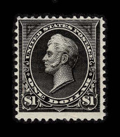 Lot # 053 1894, $1 Black, Type I, Unwatermarked - Nuevos