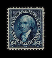 Lot # 054 1894, $2 Bright Blue, Unwatermarked - Unused Stamps