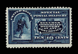 Lot # 069 Special Delivery, 1894, 10¢ Blue, Unwatermarked - 1a. 1918-1940 Usados