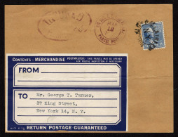 Lot # 127 Parcel Post: 1938, 11¢ Polk Ultramarine - Cartas & Documentos