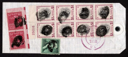 Lot # 230 Mail Tags: Group Of THREE From WAYNESVILLE SECURITY BANK, WAYNESVILLE, MISSOURI To The FERERAL RESERVE BANK, S - Briefe U. Dokumente