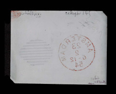 Lot # 248 Newfoundland: Covered Cliché Of Newfoundland Grilled Cancel Used By Sperati - Otros & Sin Clasificación